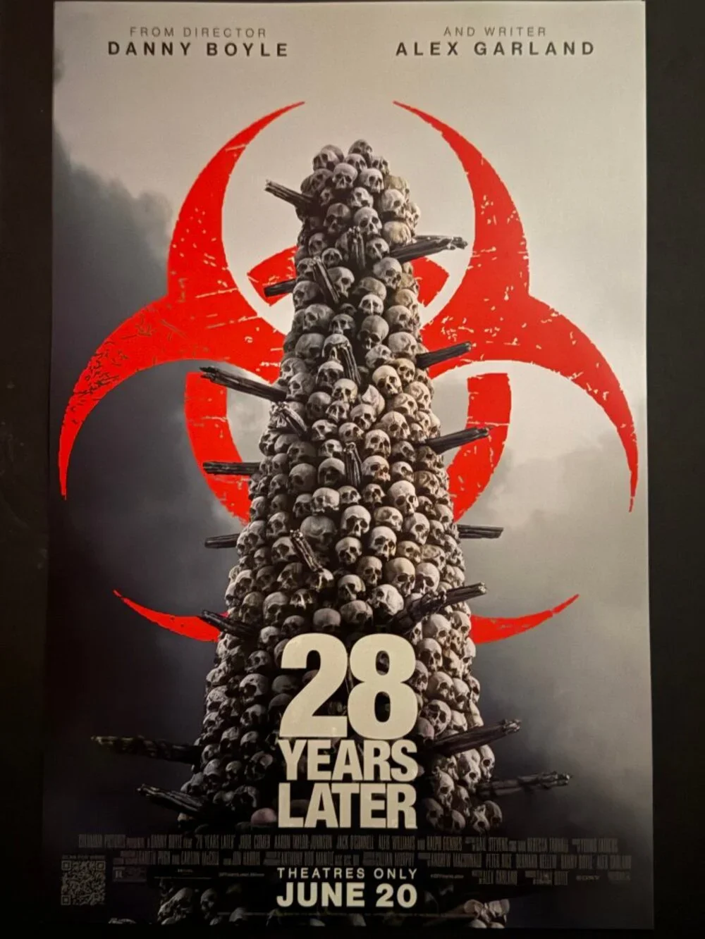 28 Years Later Mini Movie Poster Danny Boyle Alex Garland 11x17